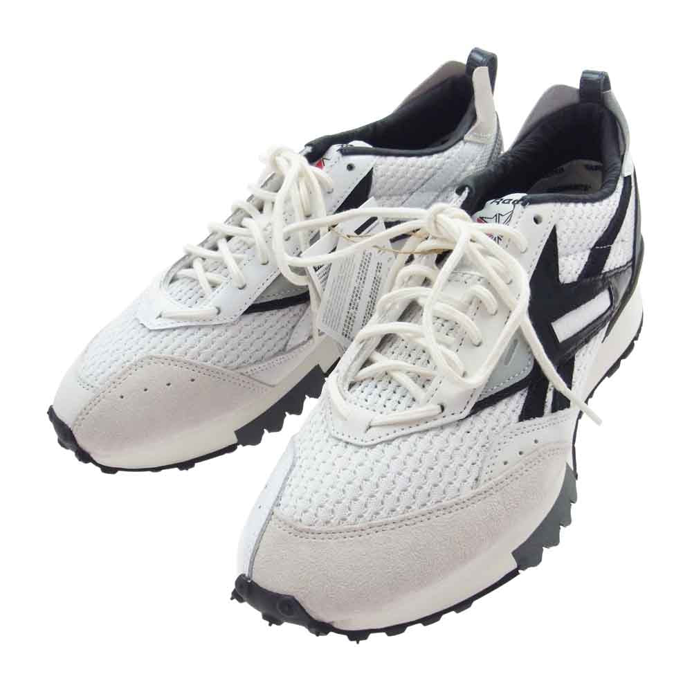 Engineered Garments エンジニアードガーメンツ FZ5848 × Reebok リーボック LX2200 EG2200 アシンメトリー スニーカー ホワイト系 28cm【極上美品】【中古】