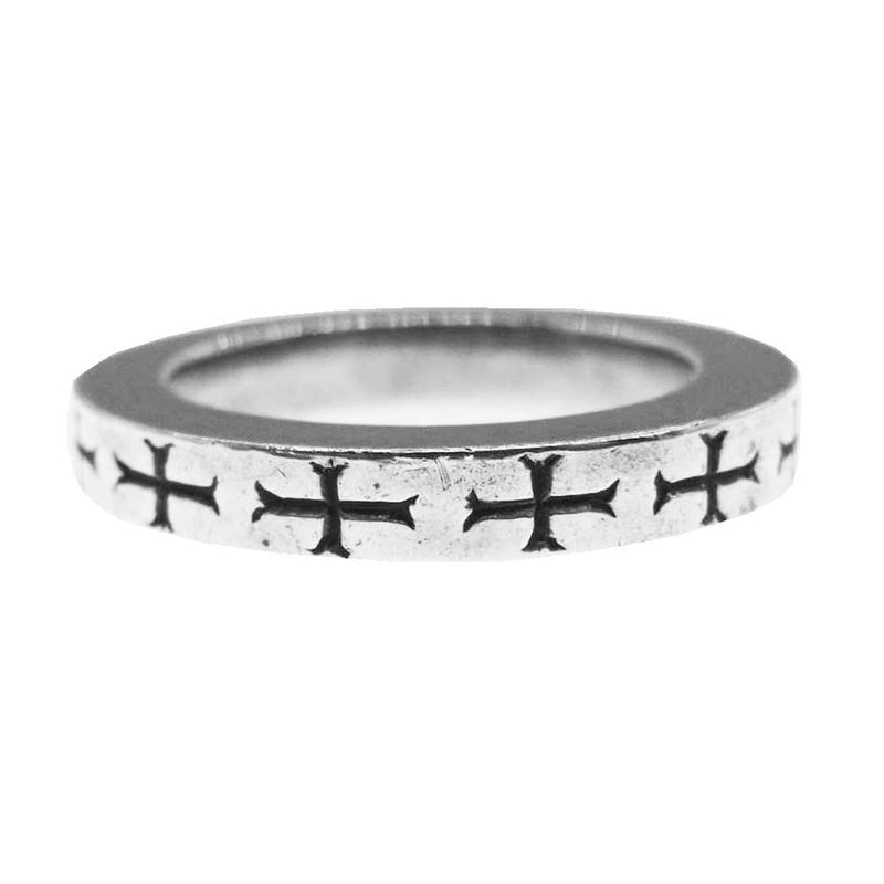 CHROME HEARTS クロムハーツ（原本無） 3mm SPACER FUCK YOU ファックユー スペーサー リング シルバー系 8号【中古】