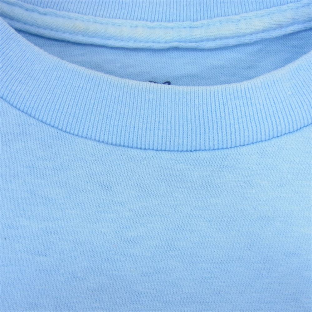 STANDARD CALIFORNIA スタンダードカリフォルニア CALIFORNIA カリフォルニア ロゴプリント クルーネック 半袖 Tシャツ ライトブルー系 S【中古】