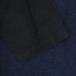 Yohji Yamamoto POUR HOMME ヨウジヤマモトプールオム HX-K27-085 DOUBLE-LAYER SWEATER T-SHIRT レイヤード 前2重 セーター ニット 長袖 Tシャツ カットソー ネイビー系 3【中古】