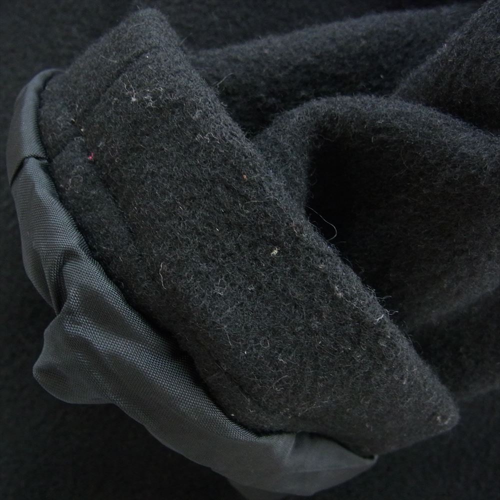 Yohji Yamamoto ヨウジヤマモト MO-C12-141 Y’s ワイズ カシミヤ混 ウール フーデッド ロング ジャケット モッズコート ブラック系 4【中古】