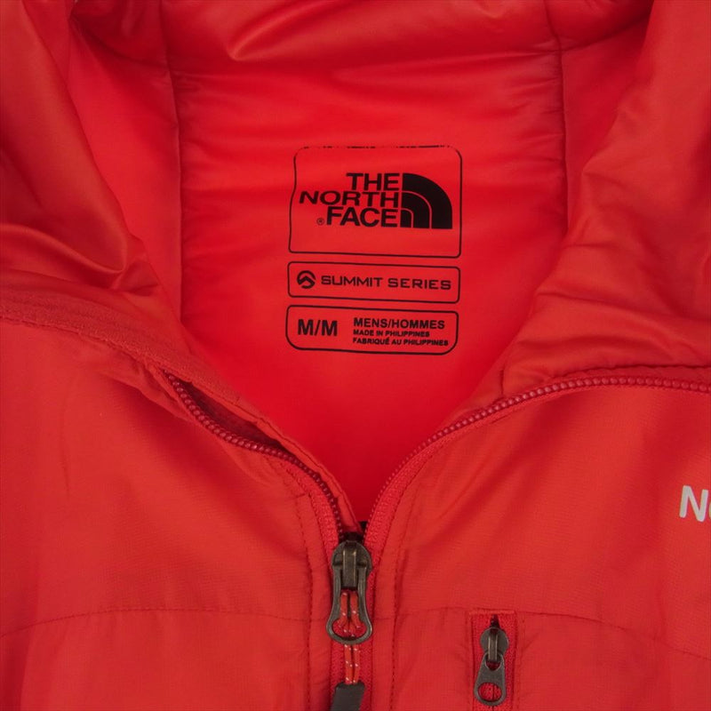 THE NORTH FACE ノースフェイス summit series サミットシリーズ 中綿 プリマロフト ジャケット レッド系 M【中古】