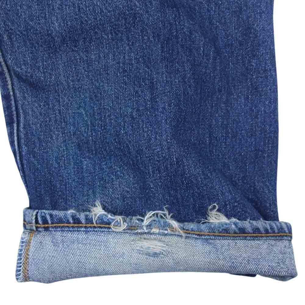 Levi's リーバイス 501 0003  98年4月製 90s ボタン裏刻印555 バレンシア USA製 501XX 復刻 BIGE 紙パッチ デニム パンツ インディゴブルー系 33【中古】