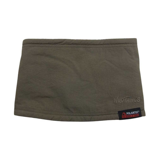 WILDTHINGS ワイルドシングス WT22119KY Polartec Reversible Neck Warmer ポーラテック リバーシブル ネックウォーマー カーキ系【美品】【中古】