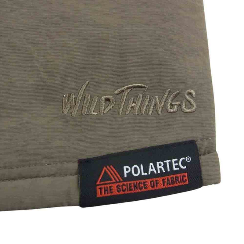 WILDTHINGS ワイルドシングス WT22119KY Polartec Reversible Neck Warmer ポーラテック リバーシブル ネックウォーマー カーキ系【美品】【中古】