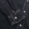 JOHN LAWRENCE SULLIVAN ジョンローレンスサリバン 20AW FRONT SIDE BELTED DENIM SHIRT オーバーサイズ フロント サイド ベルテッド デニムシャツ デニムジャケット ブラック系 44【中古】