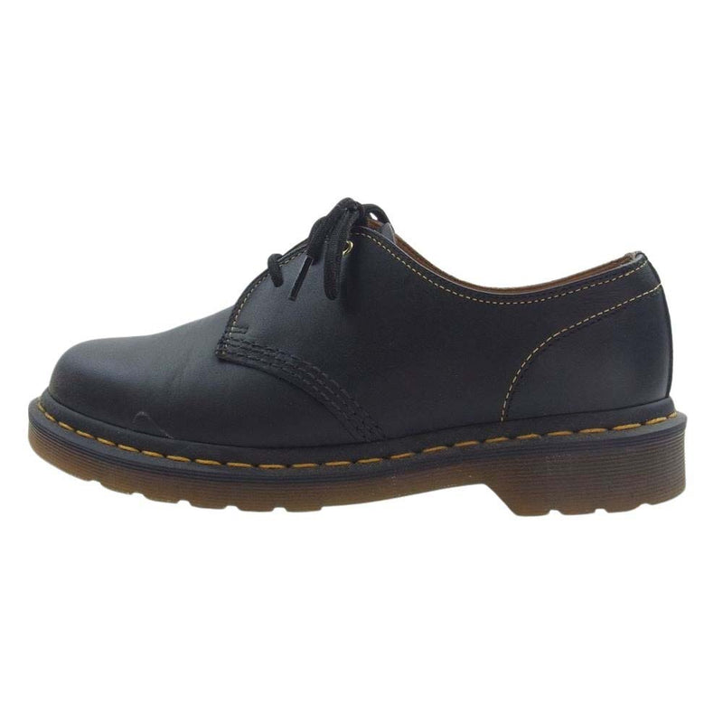 Yohji Yamamoto ヨウジヤマモト 23151001 DR.MARTENS ドクターマーチン 1461 YY GS 3ホール レザー シューズ ブラック系 UK7【中古】