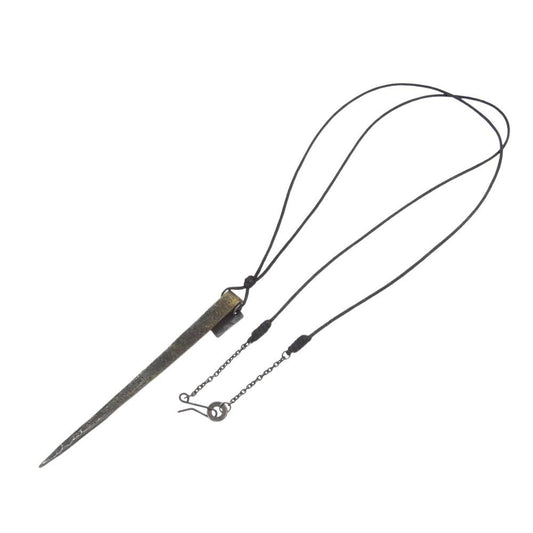 JULIUS ユリウス 13SS 007ACU14 直営店限定 アーカイブ Vandal Necklace ヴァンダル ネックレス シルバー系 F【中古】