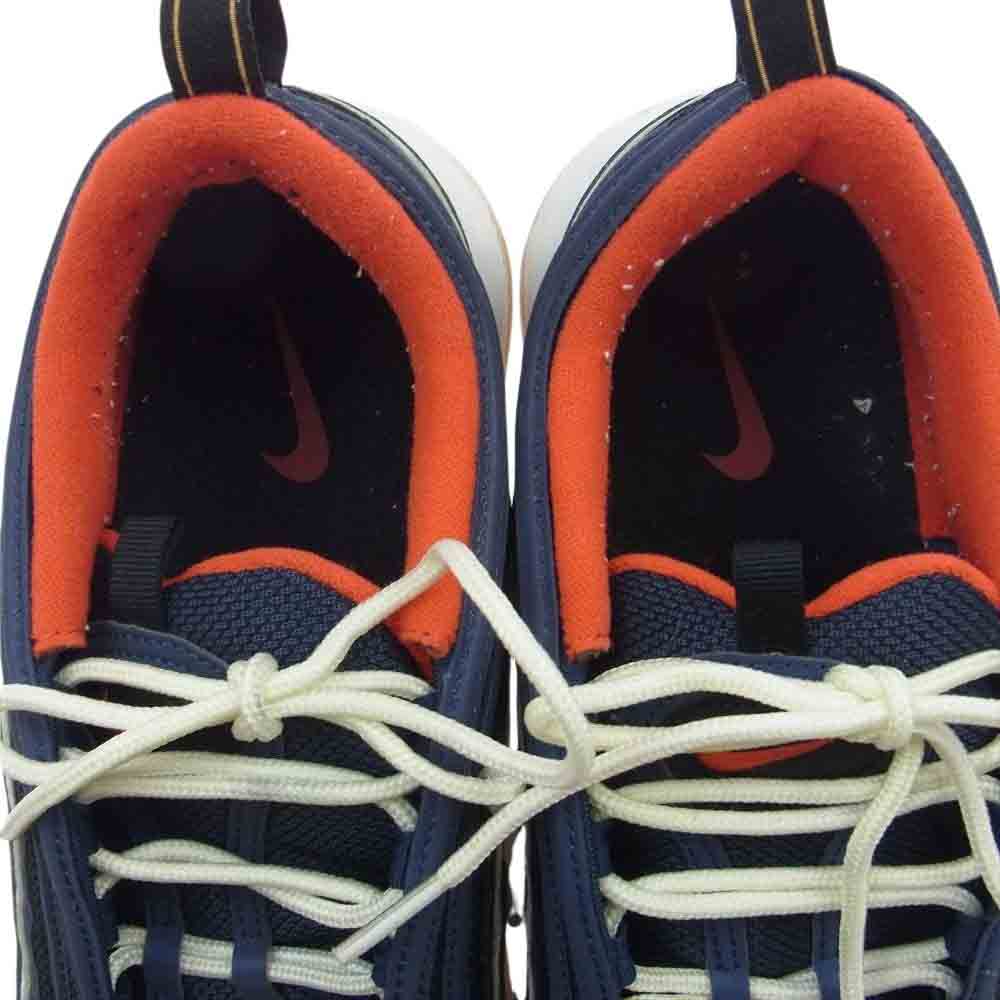 NIKE ナイキ 921826-403 AIR MAX 97 エアマックス MIDNIGHTNAVY HABANERO RED ミッドナイトネイビー ハバネロレッド スニーカー ネイビー系 レッド系 30cm【中古】