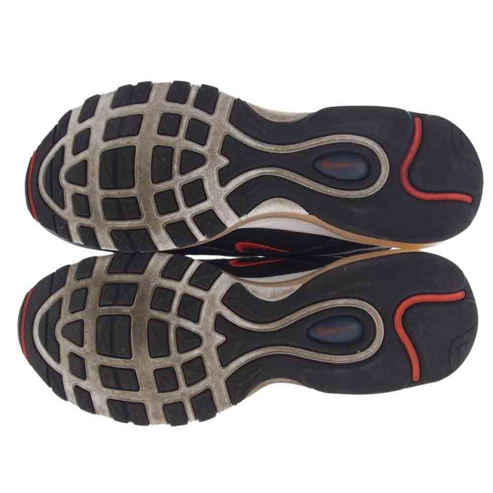 NIKE ナイキ 921826-403 AIR MAX 97 エアマックス MIDNIGHTNAVY HABANERO RED ミッドナイトネイビー ハバネロレッド スニーカー ネイビー系 レッド系 30cm【中古】
