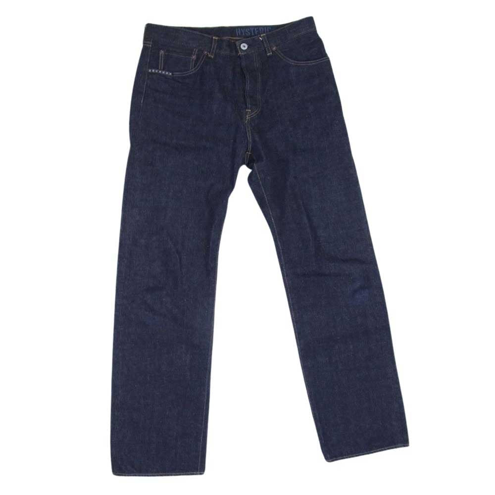 HYSTERIC GLAMOUR ヒステリックグラマー 24SS 02241AP01 60S XX 大戦モデル ストレート デニムパンツ インディゴブルー系 32【美品】【中古】