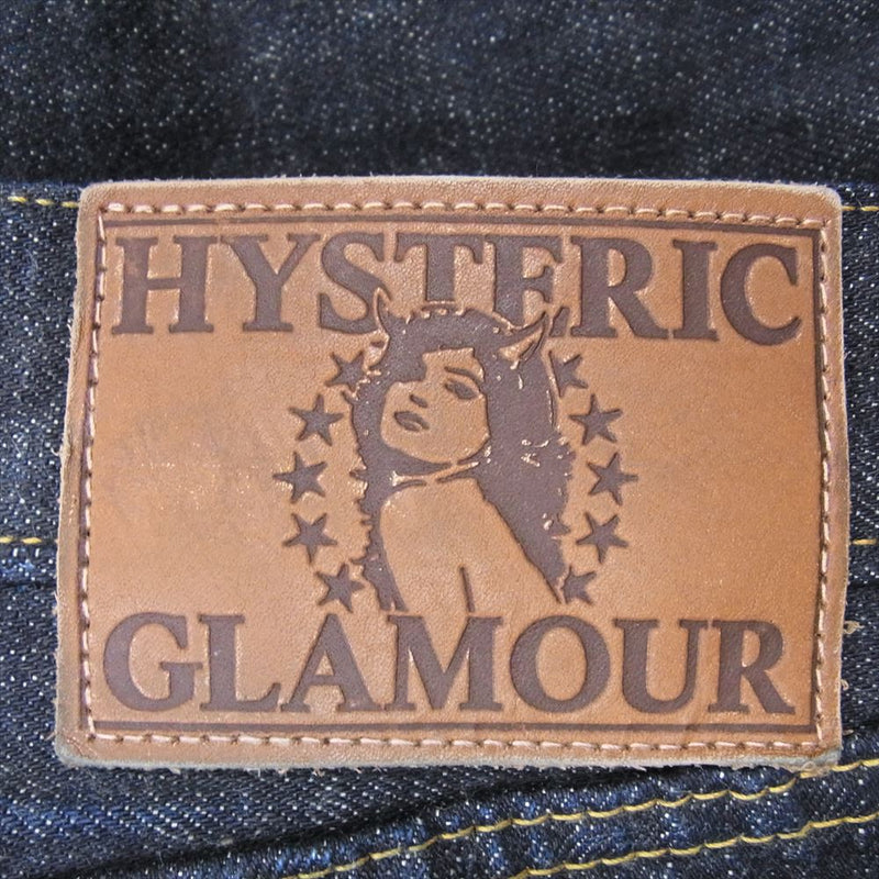 HYSTERIC GLAMOUR ヒステリックグラマー 24SS 02241AP01 60S XX 大戦モデル ストレート デニムパンツ インディゴブルー系 32【美品】【中古】