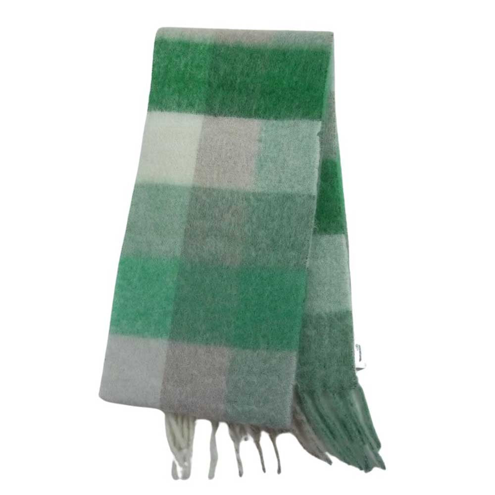 ACNE STUDIOS アクネストゥディオズ CA0084 モヘア チェック フリンジ