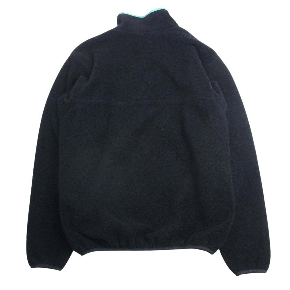 patagonia パタゴニア 25541 80s 90s 三角タグ USA製 スナップT プルオーバー 長袖 フリース  ブラック系 L【中古】