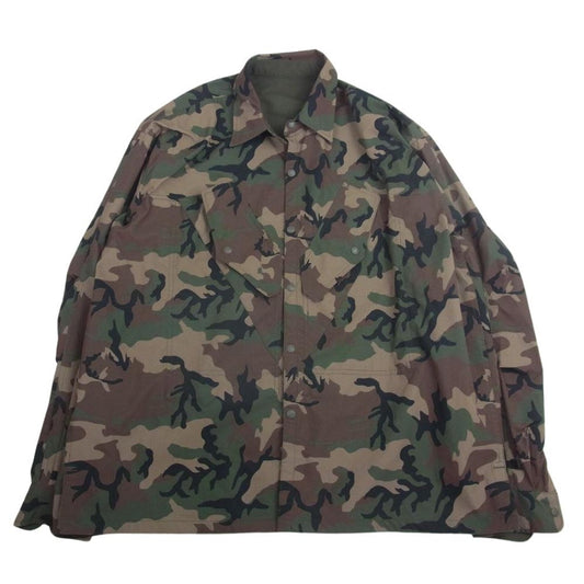 ダイワ ピア BJ-37024 TECH REVERSIBLE PARAMARINE JACKET リバーシブル シャツ ジャケット  カーキ系 M【中古】