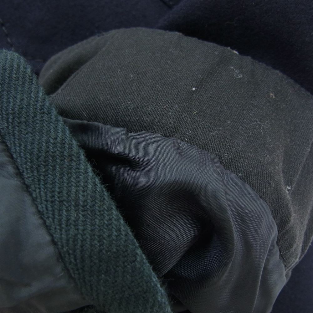 Sacai サカイ 22AW 22-02884M Wool Melton Blouson ウール メルトン ブルゾン フルジップ レイヤード ジャケット ダークネイビー系 3【中古】