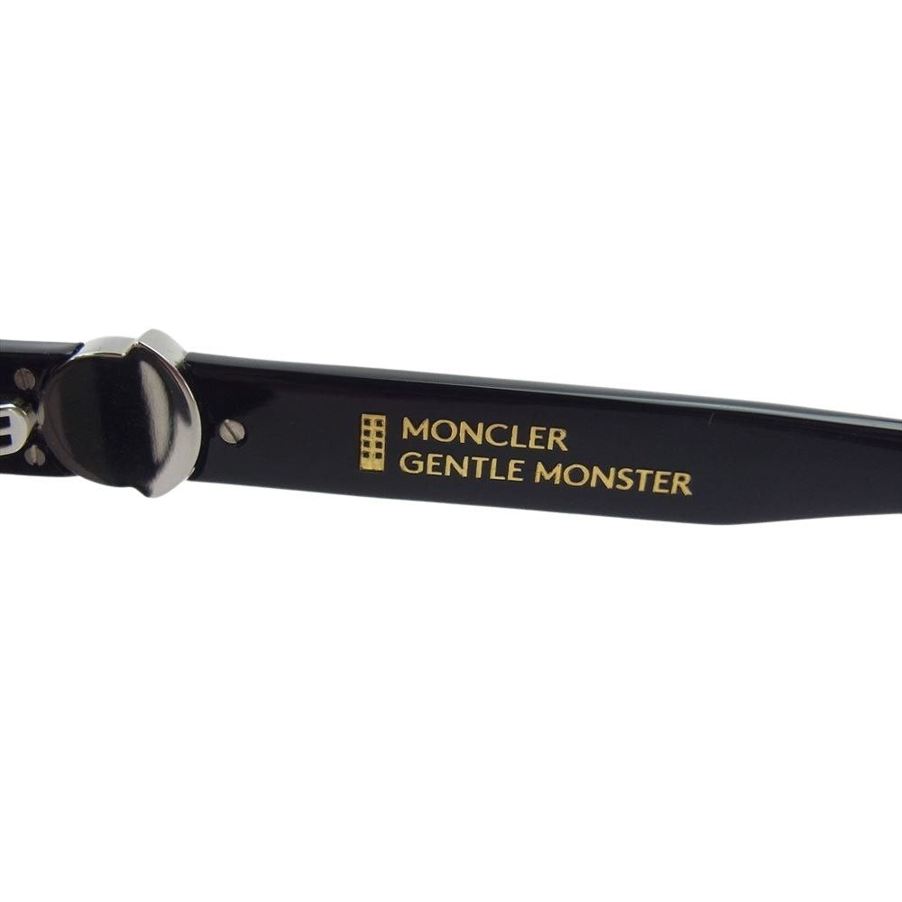 MONCLER モンクレール × GENTLE MONSTER ジェントルモンスター SWIPE 3 ウェリントン型 サングラス  ブラック系【中古】