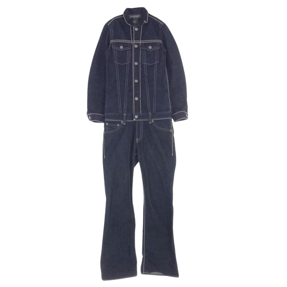 Win&Sons ウィンアンドサンズ TA-TN012 TYPE AKITANI  デニム オールインワン つなぎ ジャンプ スーツ インディゴブルー系 1【中古】