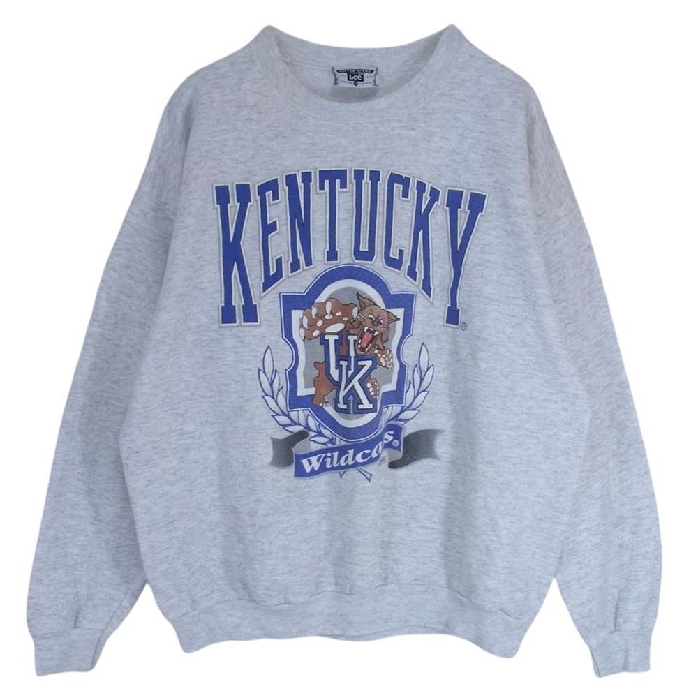 Lee リー ヴィンテージ 90s Kentucky ケンタッキー ロゴ プリント スウェット グレー系 XL【中古】