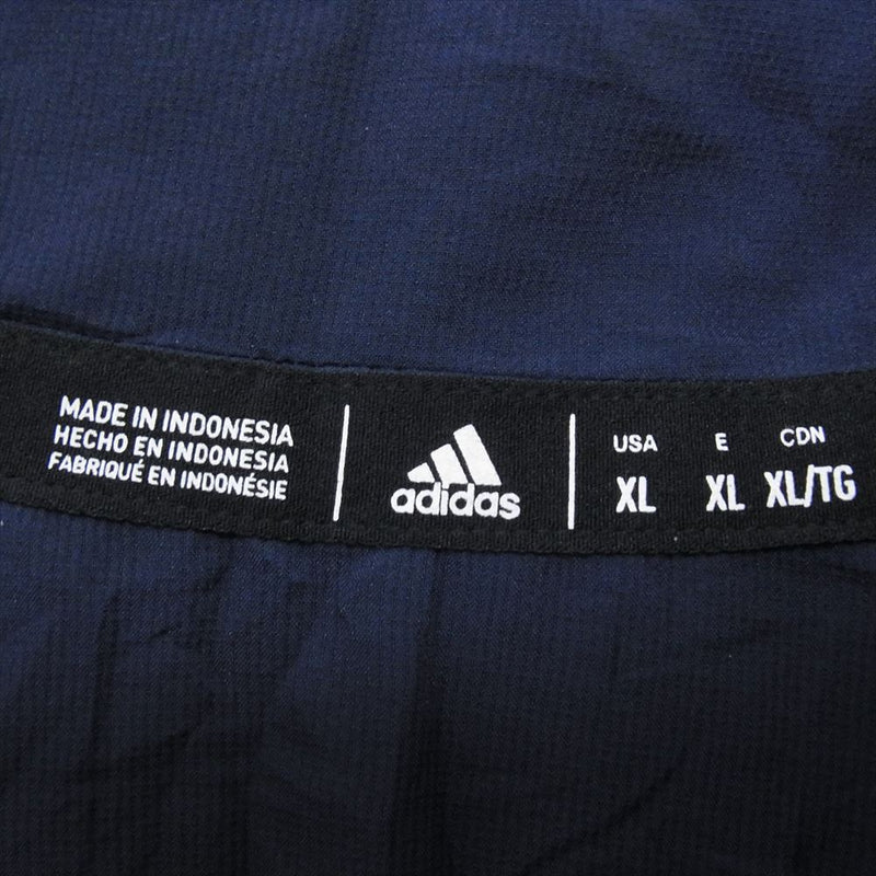 adidas アディダス NHL NEW YORK RANGERS ロゴワッペン トラックジャケット ネイビー系 XL【中古】
