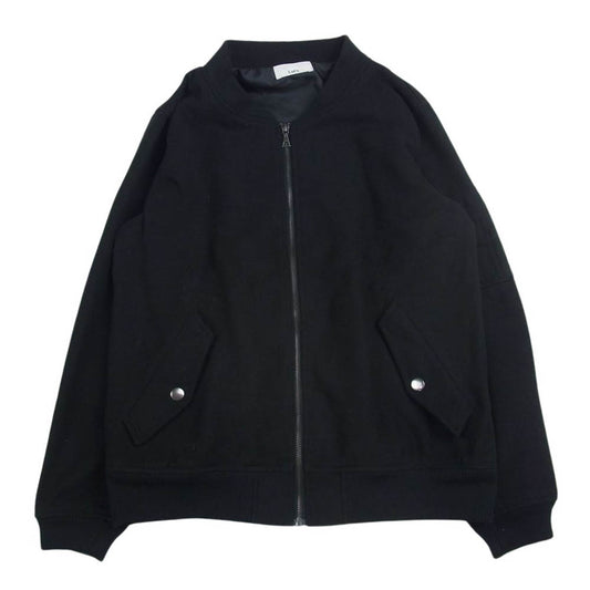 ルイス LU16U0070560100 ウール ブルゾン ジャケット ブラック系 M【中古】