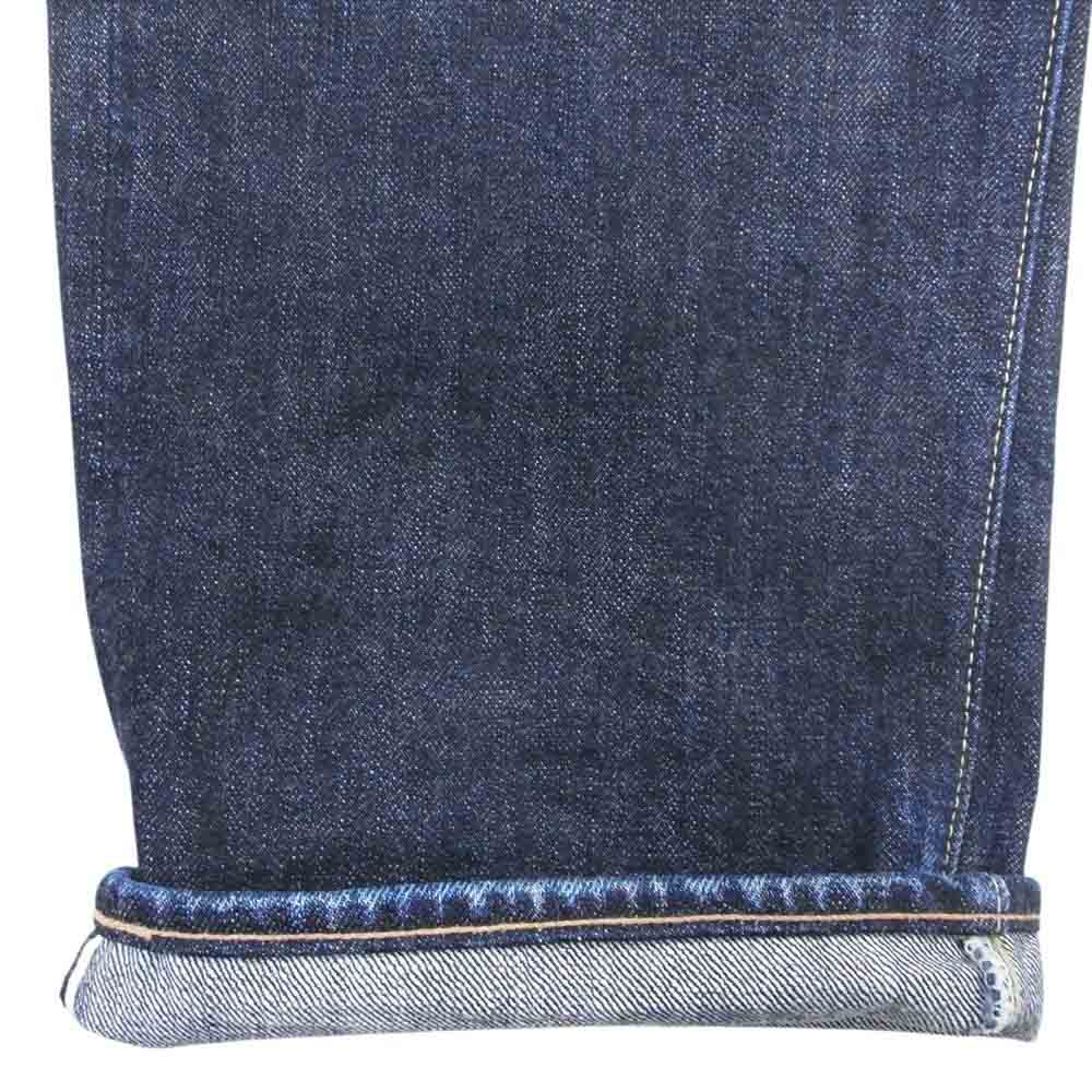 FULLCOUNT フルカウント 1108XX SLIM STRAIGHT ボタンフライ ストレート デニム パンツ  インディゴブルー系 36【中古】