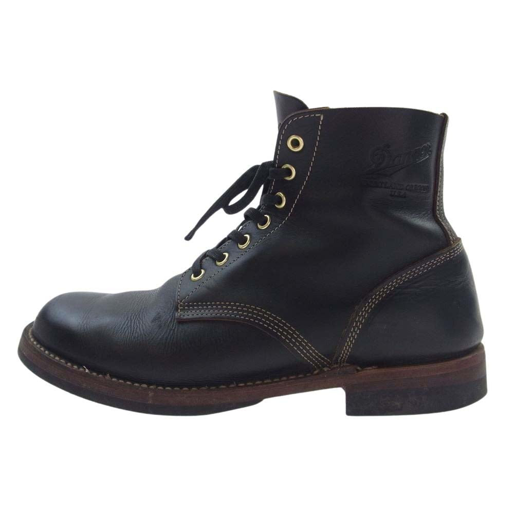 Danner ダナー D1803 OCONT BLACK オカント ホーウィン フルグレンレザー ワーク ブーツ ブラック系 9.5【中古】