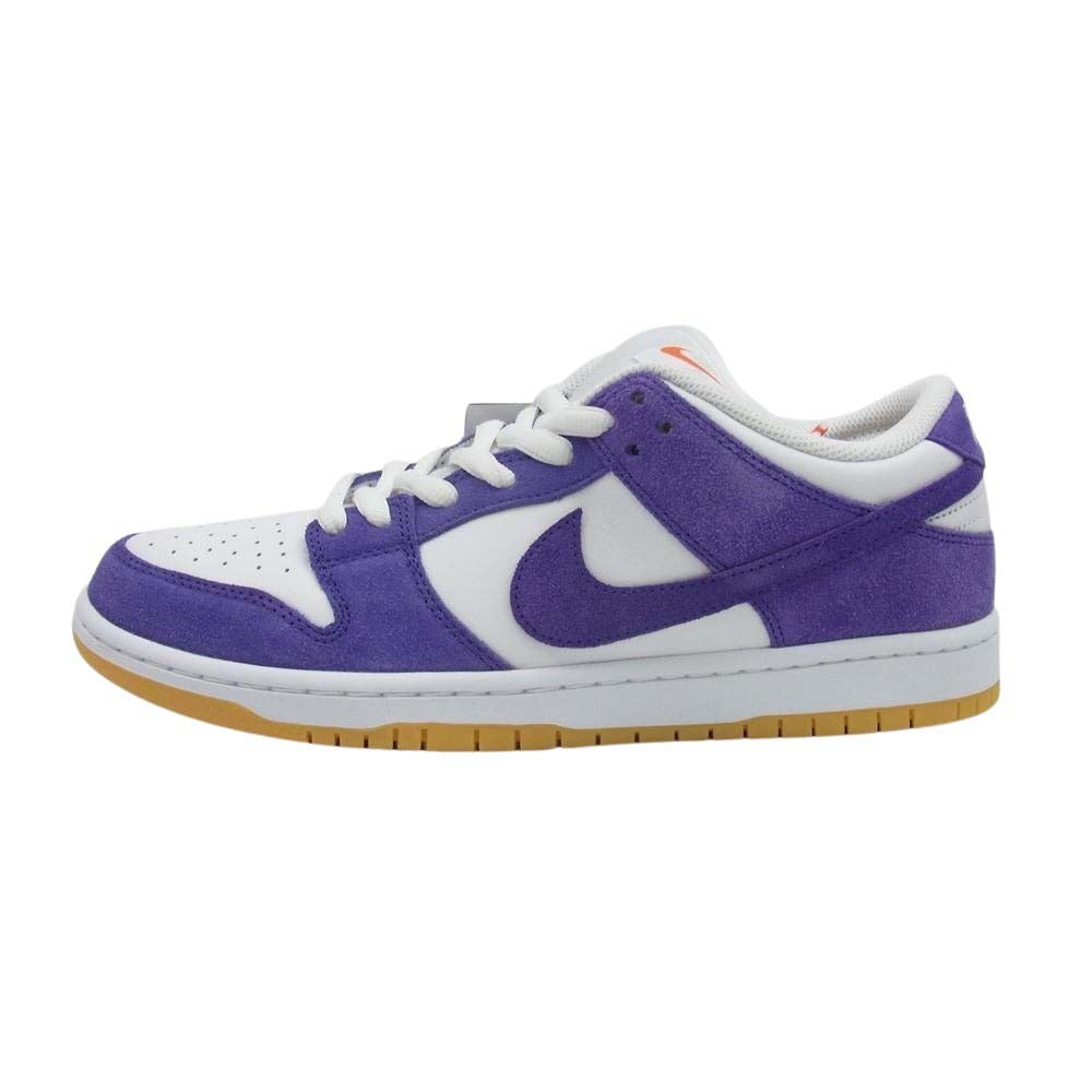 NIKE ナイキ DV5464-500 SB Dunk Low Pro ISO Orange Label Court Purple Gum ダンク ロー プロ オレンジレーベル コートパープル ガム スニーカー ホワイト系 パープル系 28cm【新古品】【未使用】【中古】