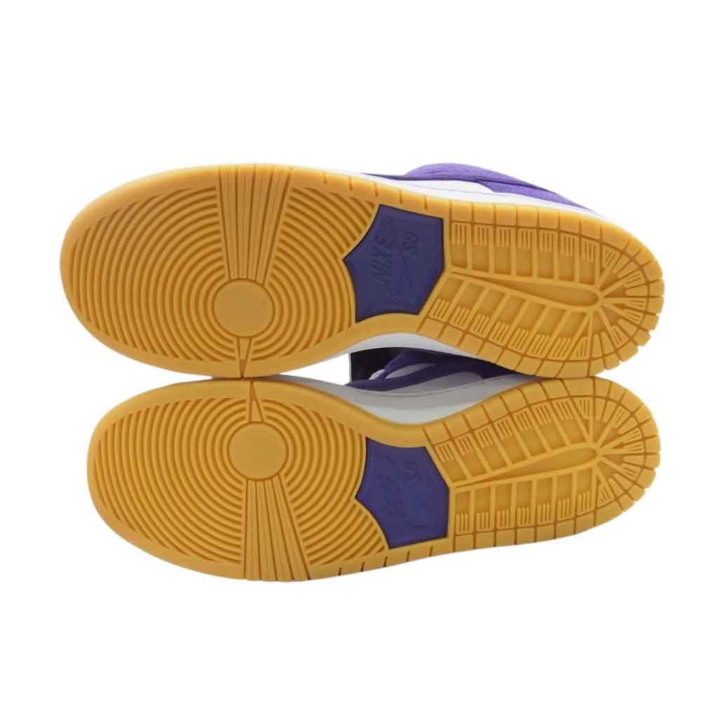 NIKE ナイキ DV5464-500 SB Dunk Low Pro ISO Orange Label Court Purple Gum ダンク ロー プロ オレンジレーベル コートパープル ガム スニーカー ホワイト系 パープル系 28cm【新古品】【未使用】【中古】