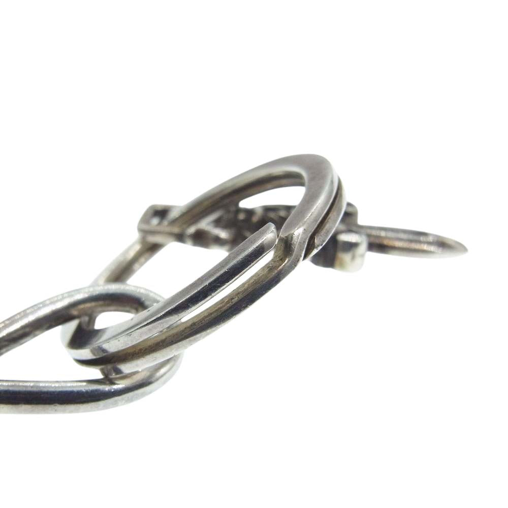 CHROME HEARTS クロムハーツ（原本有） SMALL ROLLER スモール ローラー ダガー キーリング キーホルダー シルバー系【中古】