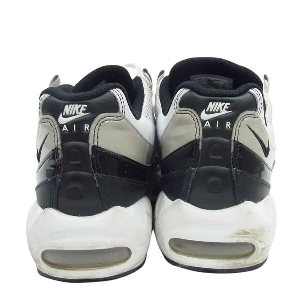 NIKE ナイキ DR2550-100 WMNS Air Max 95 White Bone and Black Patent Leather エアマックス ホワイト ボーン アンド ブラック パテントレザー スニーカー ホワイト系 28.5cm【中古】