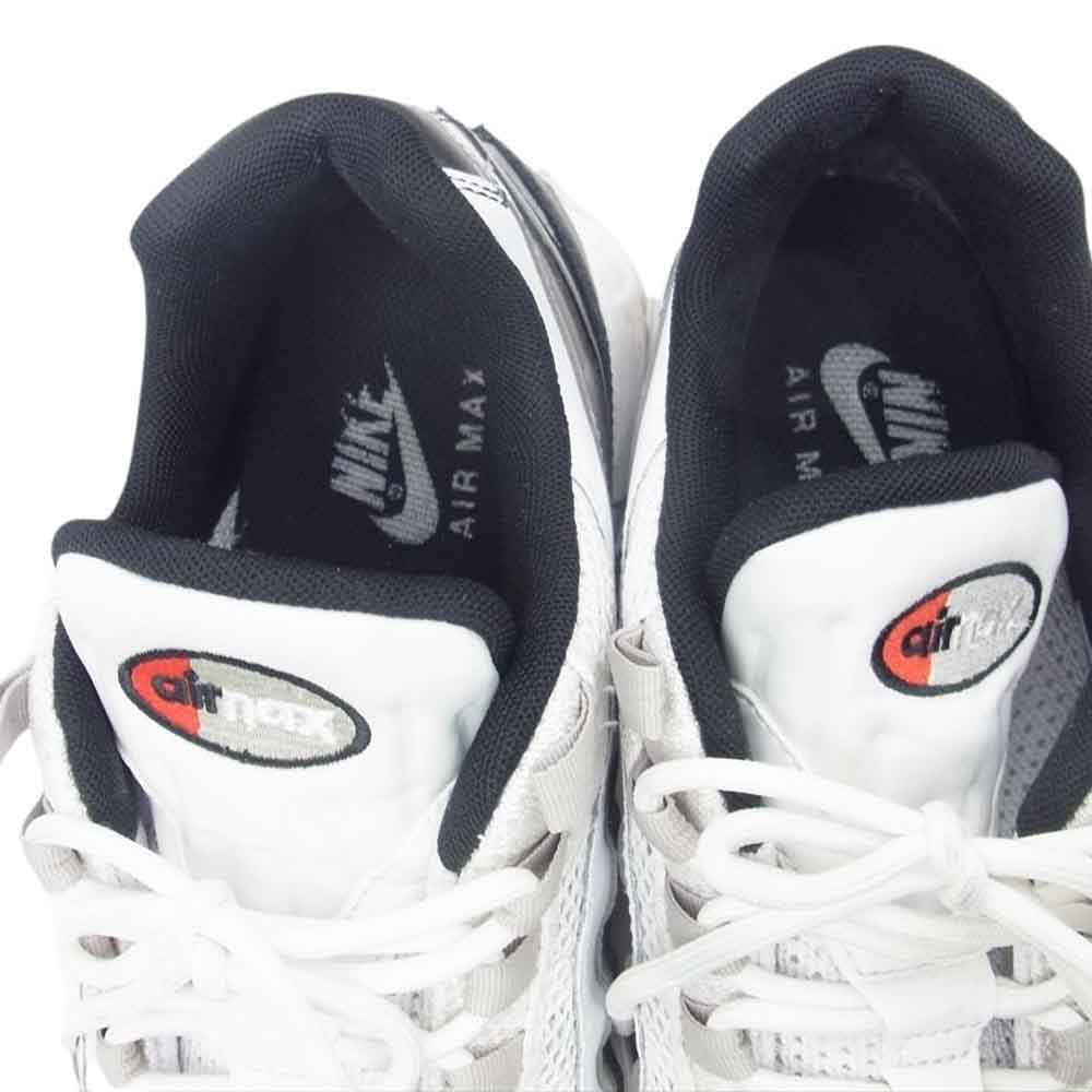NIKE ナイキ DR2550-100 WMNS Air Max 95 White Bone and Black Patent Leather エアマックス ホワイト ボーン アンド ブラック パテントレザー スニーカー ホワイト系 28.5cm【中古】