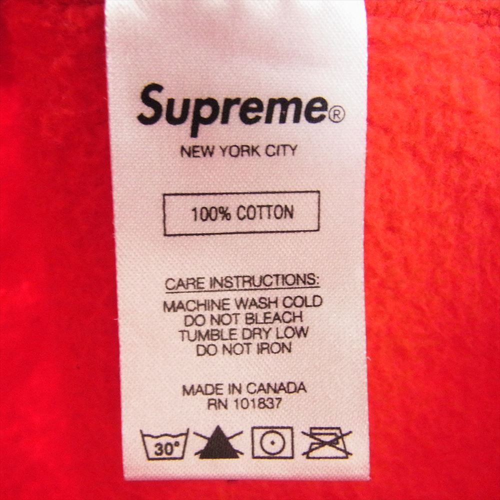 Supreme シュプリーム 20SS Motion Logo Hooded Sweatshirt モーションロゴ フーデッド スウェットシャツ パーカー レッド系 M【中古】