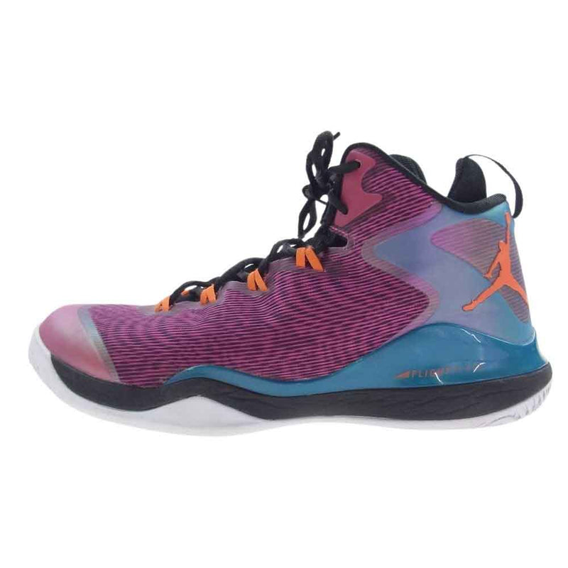 NIKE ナイキ 684933-625 Jordan Super.Fly 3 Pink Teal Orange ジョーダン スーパーフライ スニーカー 27.5cm【中古】