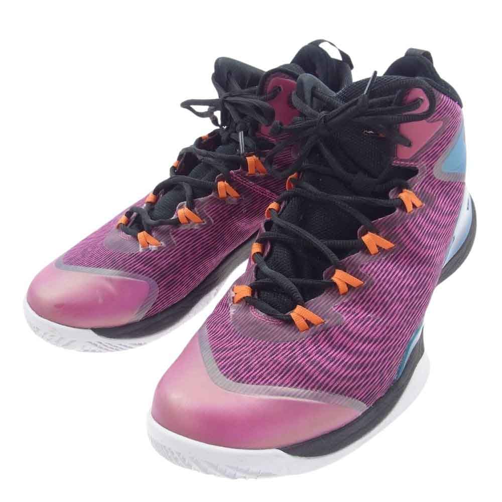 NIKE ナイキ 684933-625 Jordan Super.Fly 3 Pink Teal Orange ジョーダン スーパーフライ スニーカー 27.5cm【中古】