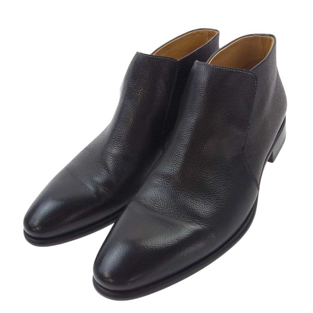 フランコ リオーネ イタリア製 スリッポン チャッカ シューズ ダークブラウン系 41【中古】