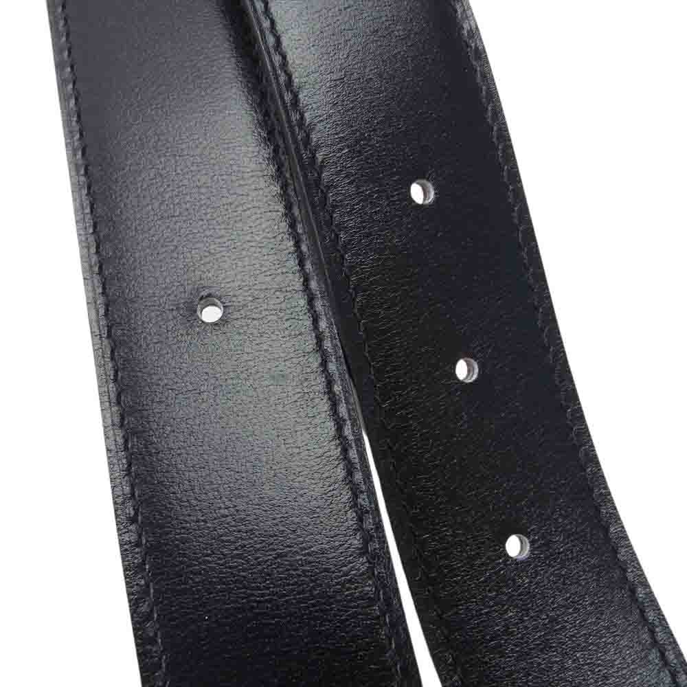 HERMES エルメス 071798CAAA095 コンスタンス リバーシブル レザー ベルト ブラック系 ライトブラウン系【新古品】【未使用】【中古】