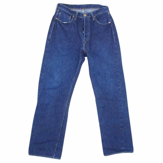 FULLCOUNT フルカウント GH-0105 × GLAD HAND グラッドハンド 0105 LOOSE STRAIGHT ルーズ ストレート デニム パンツ インディゴブルー系 30【中古】