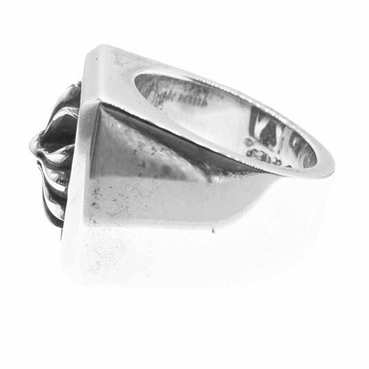 CHROME HEARTS クロムハーツ（原本無） レターブロック CHプラス リング シルバー系 22号【中古】