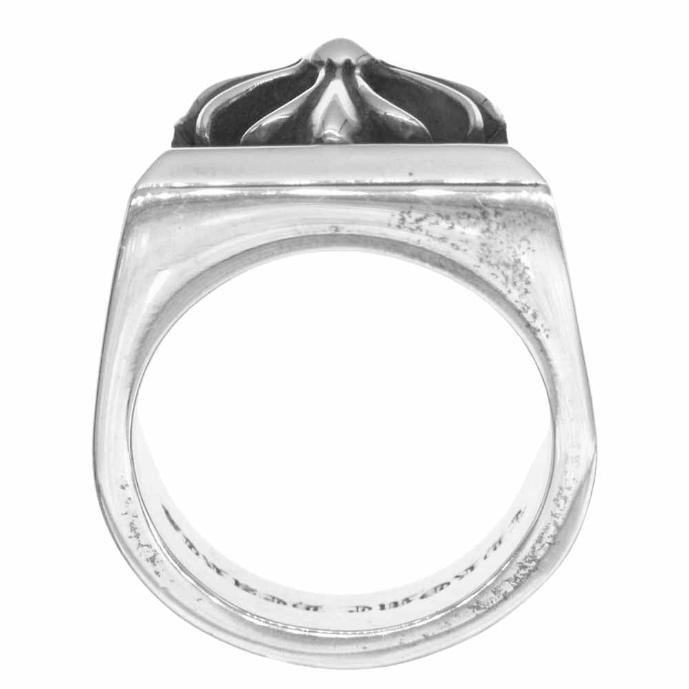 CHROME HEARTS クロムハーツ（原本無） レターブロック CHプラス リング シルバー系 22号【中古】