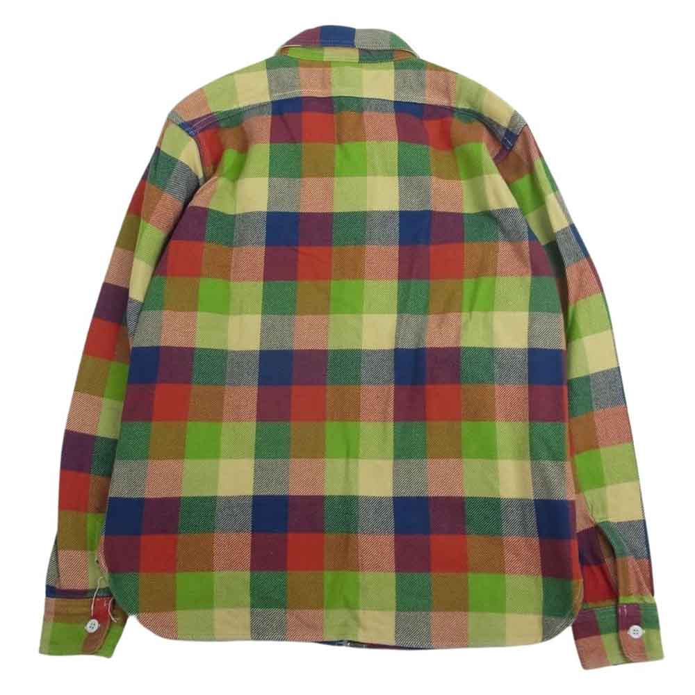 Pherrow's フェローズ HEAVY FLANNEL SHIRTS ヘビーネル シャツ マルチカラー系 38【中古】