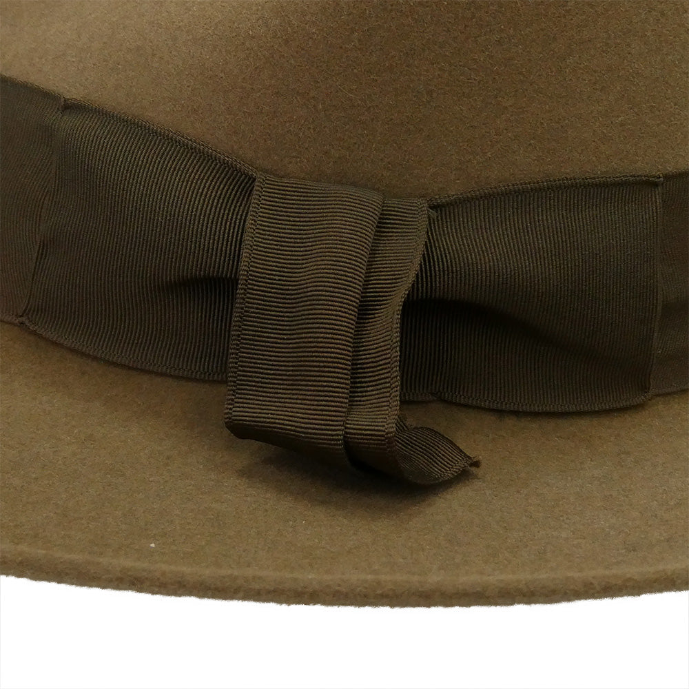 テンプルフォーム 50s VINTAGE FEDORA HAT フェドラハット フェルトハット ブリムハット 帽子 7.25【中古】