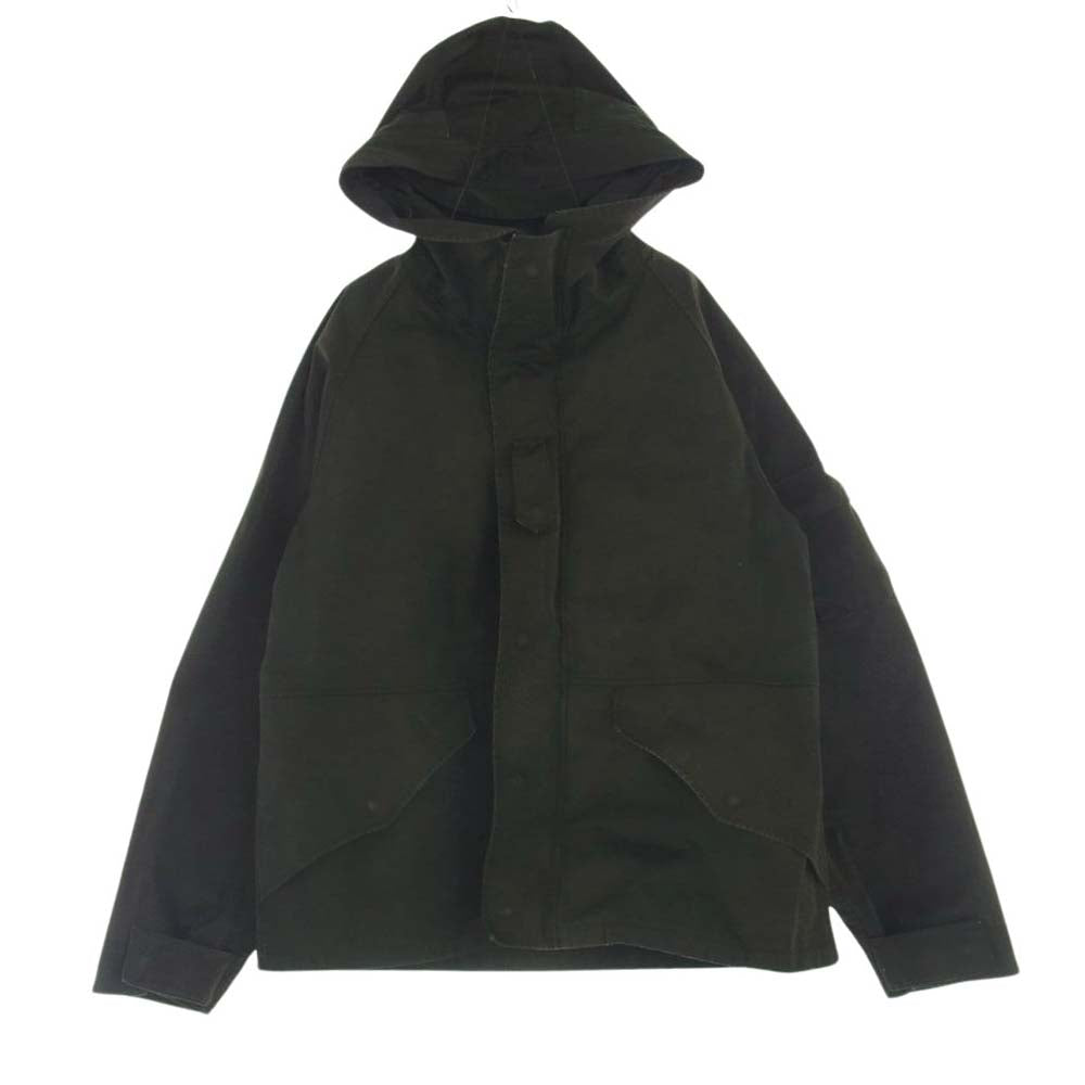 テンシー 14CTCUB04015 002105 国内正規品 Rain Parka R25/p  レインパーカー 高密度ベンタイルクロス フード付き ジャケット カーキ系 54【中古】