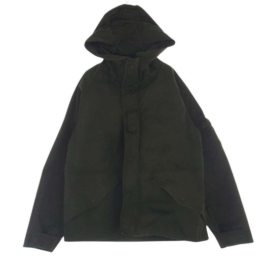 テンシー 14CTCUB04015 002105 国内正規品 Rain Parka R25/p  レインパーカー 高密度ベンタイルクロス フード付き ジャケット カーキ系 54【中古】