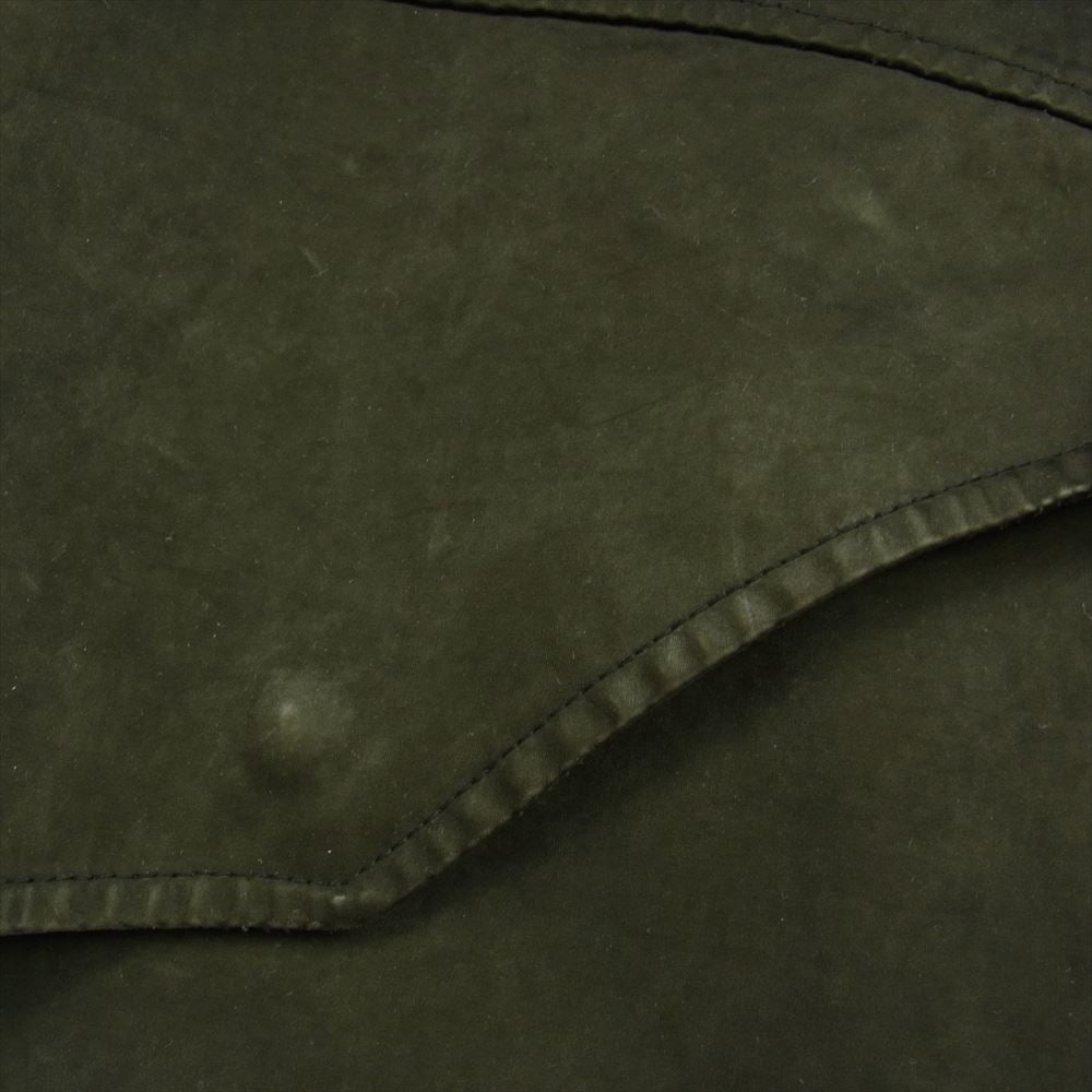 テンシー 14CTCUB04015 002105 国内正規品 Rain Parka R25/p  レインパーカー 高密度ベンタイルクロス フード付き ジャケット カーキ系 54【中古】