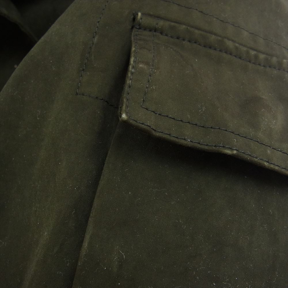 テンシー 14CTCUB04015 002105 国内正規品 Rain Parka R25/p  レインパーカー 高密度ベンタイルクロス フード付き ジャケット カーキ系 54【中古】
