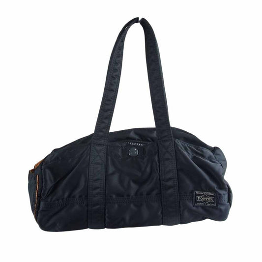 PORTER ポーター 622-76987 TANKER タンカー ダッフルバッグ ナイロン ハンドバッグ ミニボストンバッグ  ブラック系【中古】
