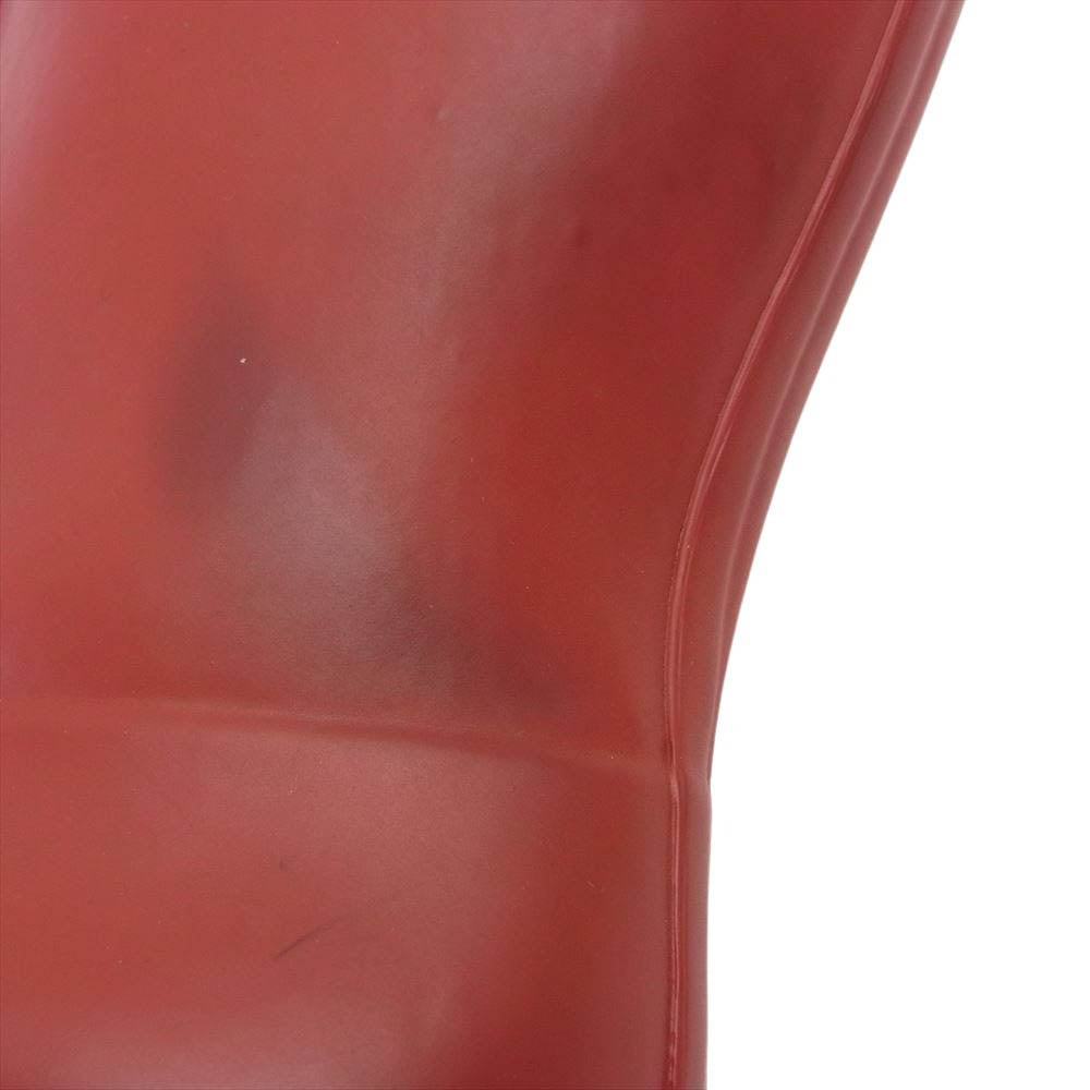 ハンター ロゴ ラバープレート レインブーツ レッド系 UK 5【中古】