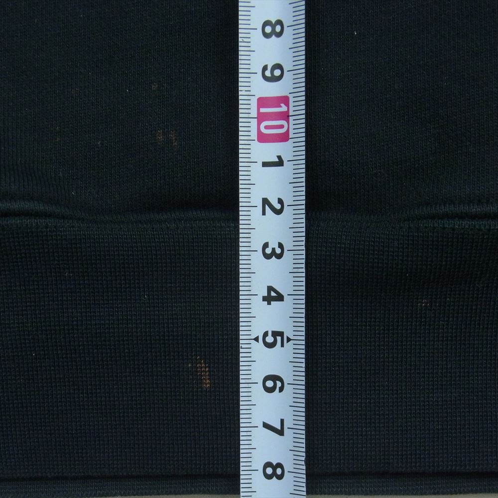 Supreme シュプリーム 21SS NIKE ナイキ Half Zip Hooded Sweatshirt ハーフ ジップ フード ロゴ パーカー 中国製 ブラック系 ダークネイビーよりのブラック系 M【中古】
