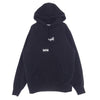 Supreme シュプリーム 18AW × COMME des GARCONS SHIRT コムデギャルソン シャツ Split Box Logo Hooded Sweatshirt スプリット ボックス ロゴ プリント フーデッド スウェットシャツボックス ロゴ パーカー ブラック系 M【中古】
